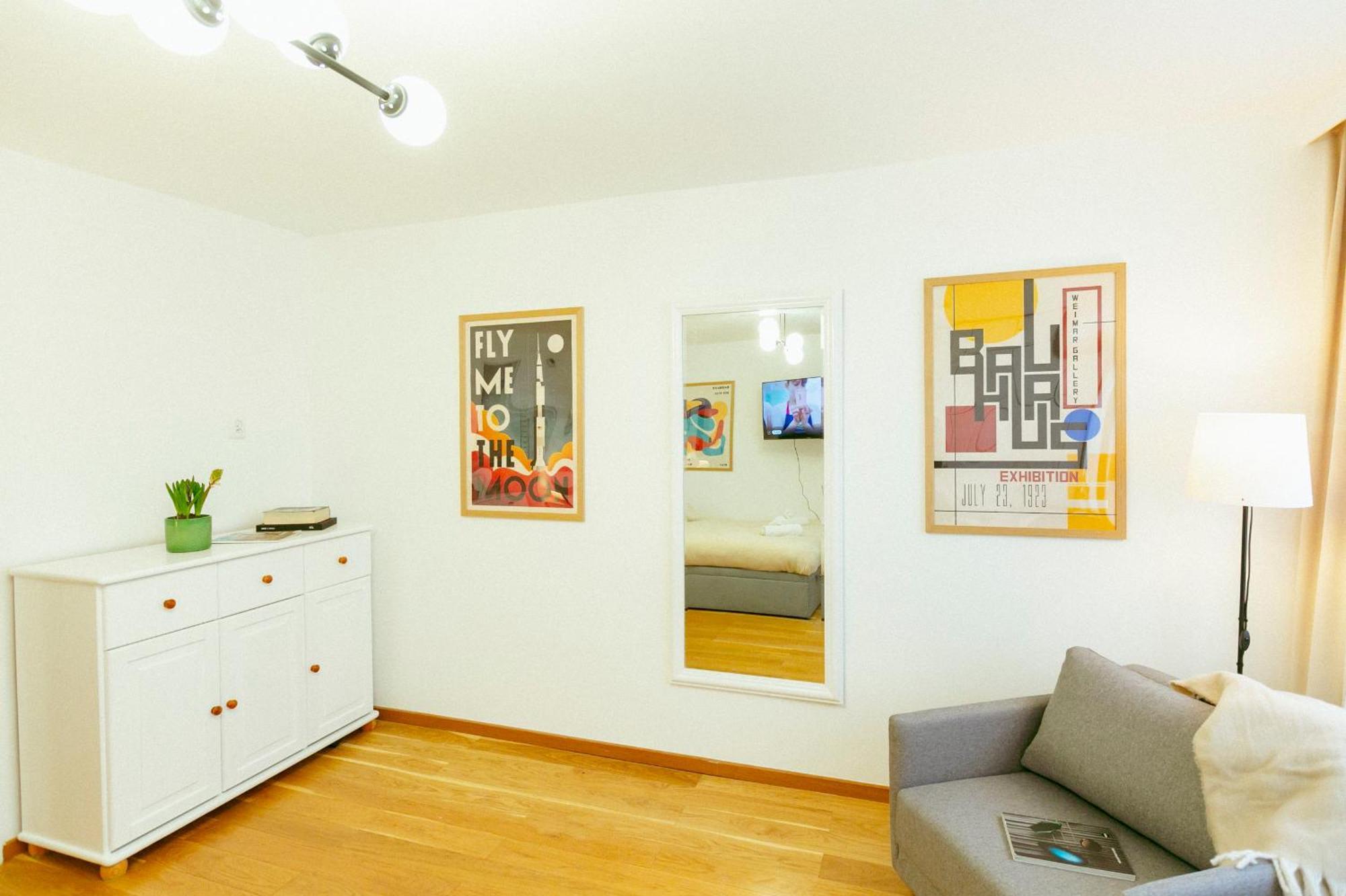Bagno Big - Prywatne Apartament W Centrum Warszawy Варшава Экстерьер фото